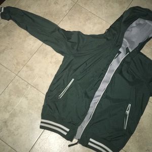 Green Windbreaker